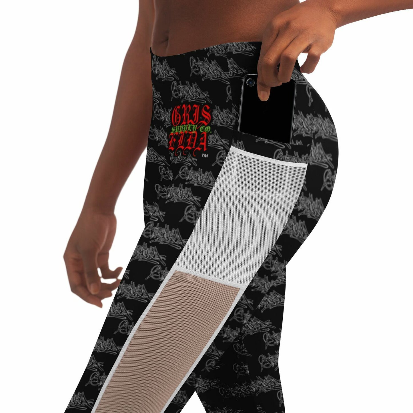 Griselda Tag GSC B Mesh Pocket Leggings