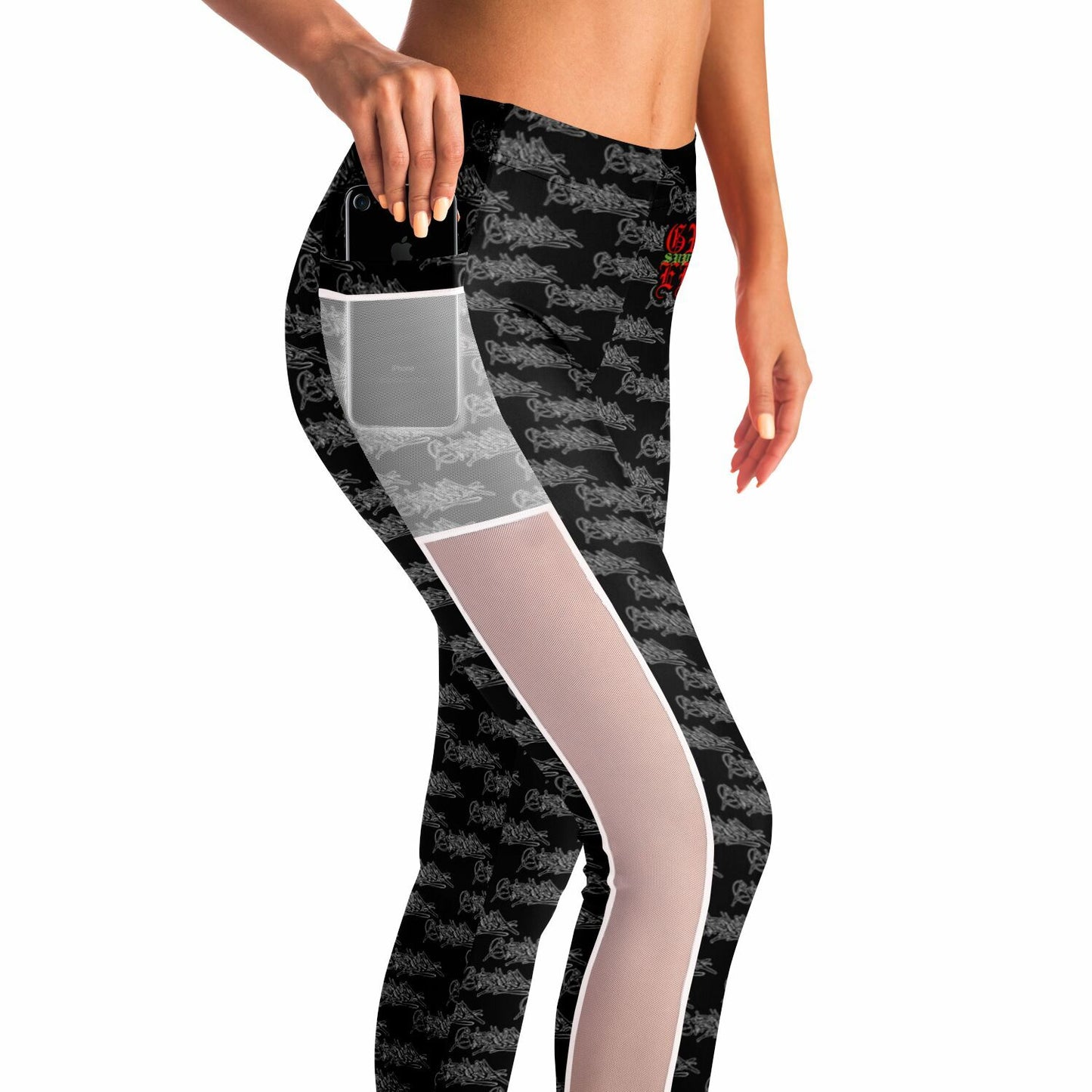 Griselda Tag GSC B Mesh Pocket Leggings