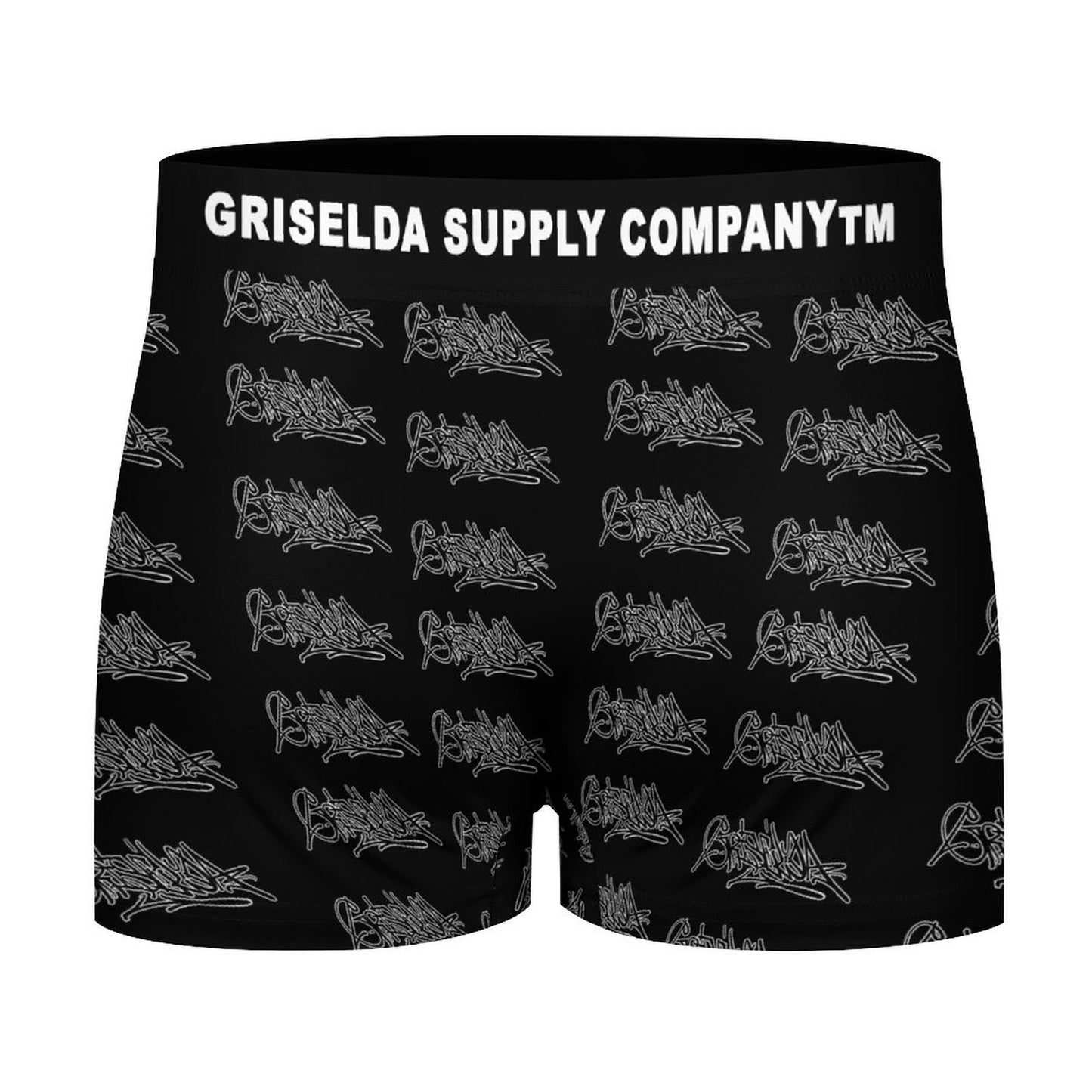 Griselda Tag Handstyle GSC B Silk Men Cooling Boxer Briefs