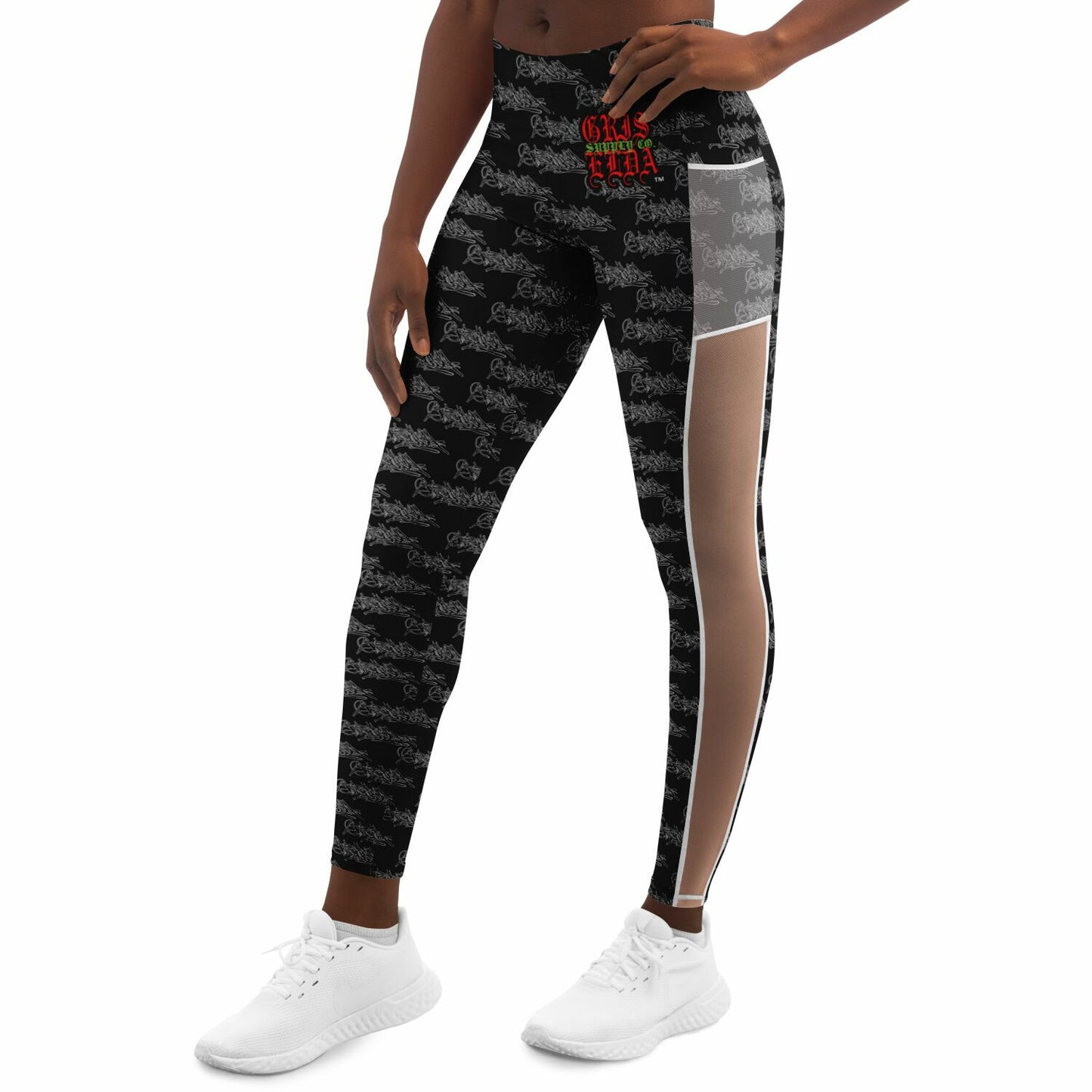 Griselda Tag GSC B Mesh Pocket Leggings