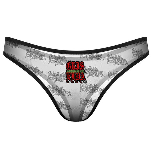 Griselda Tag Handstyle See Through GSC Women's Thong