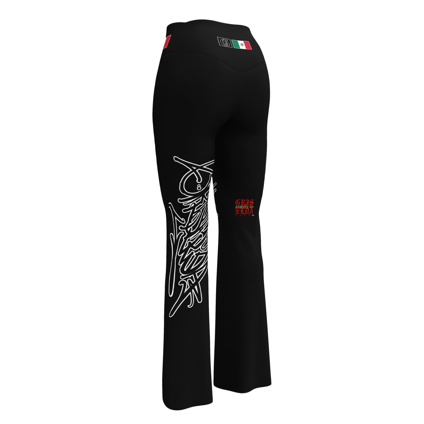 Leggings GSC B Flare estilo mano con logo clásico GSC