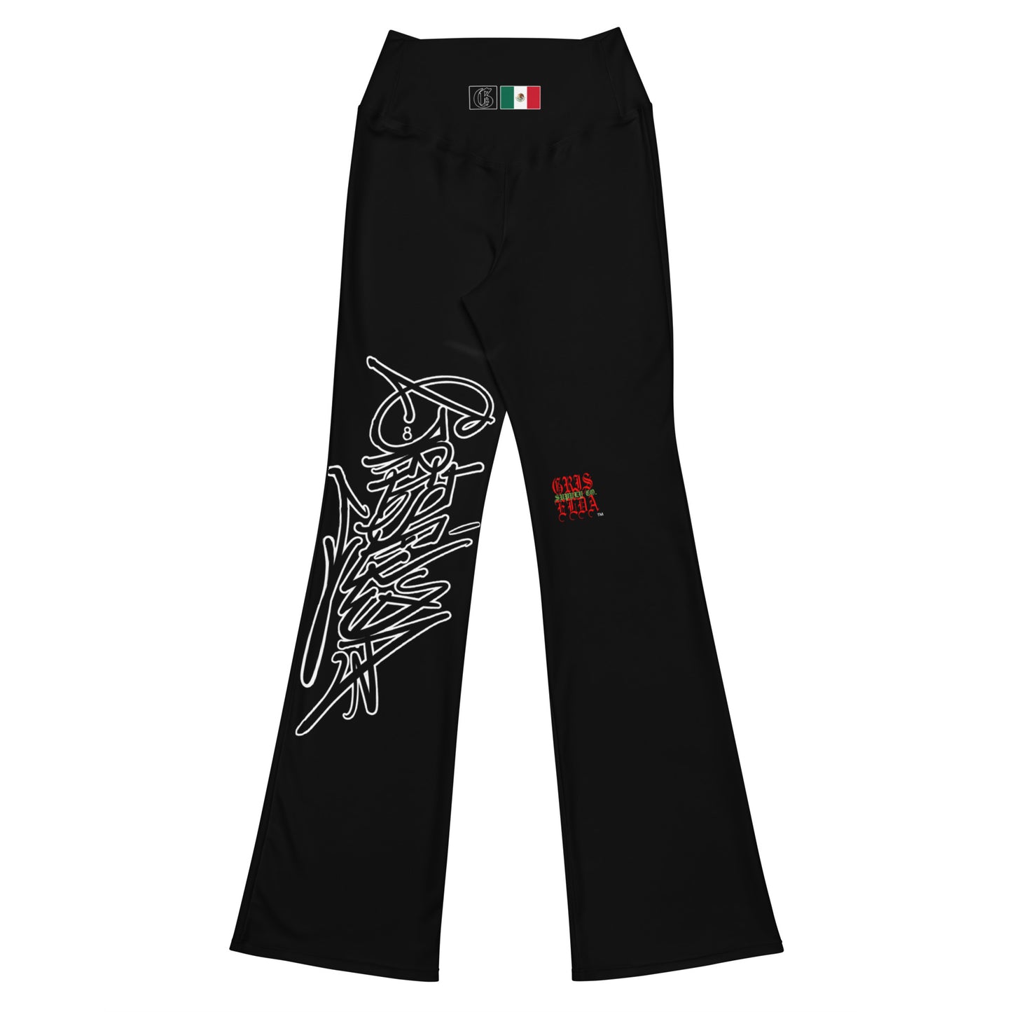 Leggings GSC B Flare estilo mano con logo clásico GSC