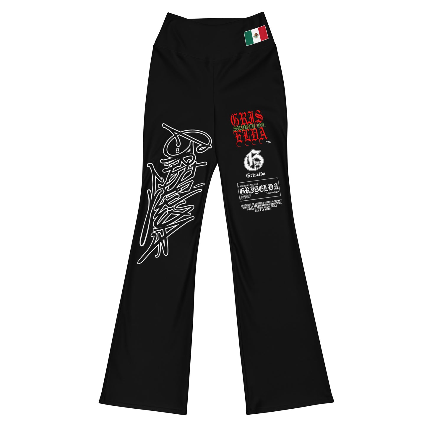 Leggings GSC B Flare estilo mano con logo clásico GSC