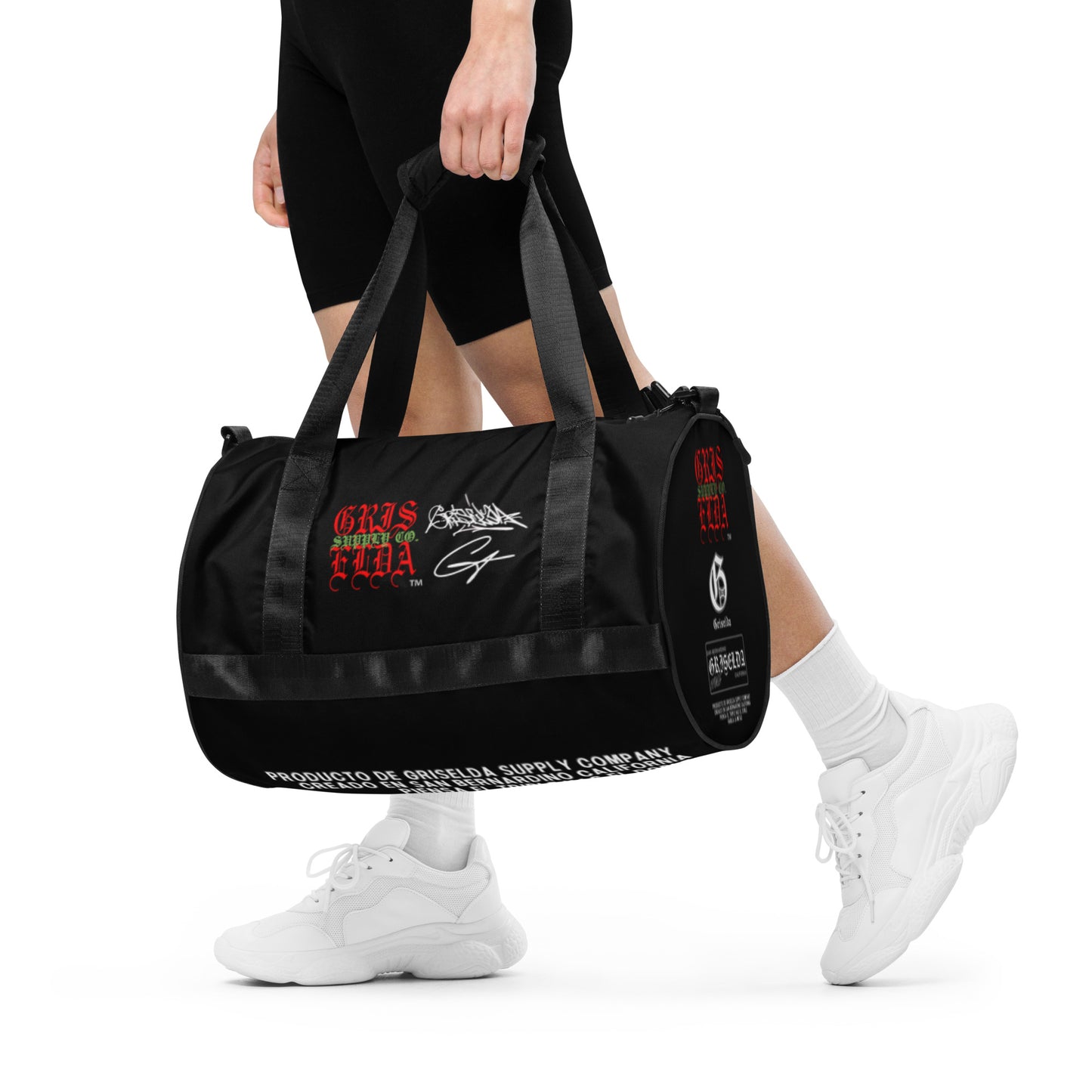 Bolsa de gimnasio Premium GSC estilo mano con logo clásico GSC