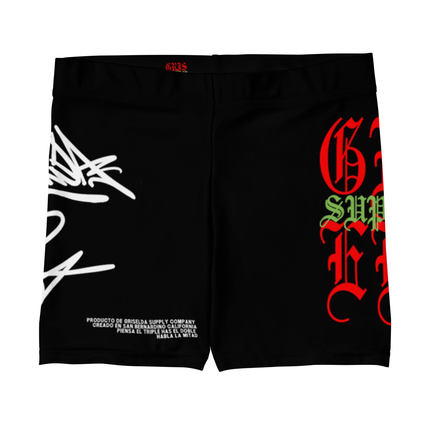 Pantalones Cortos de Mujer GSC Negros con Estilo de Mano Clásico