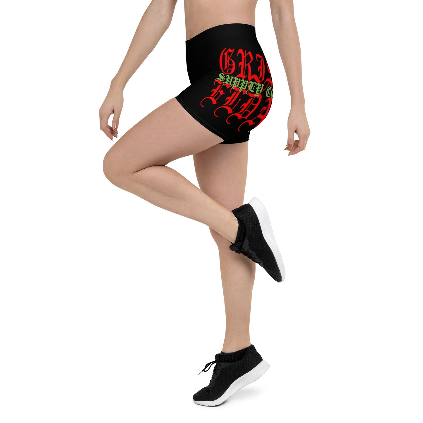 Pantalones Cortos de Mujer GSC Negros con Estilo de Mano Clásico