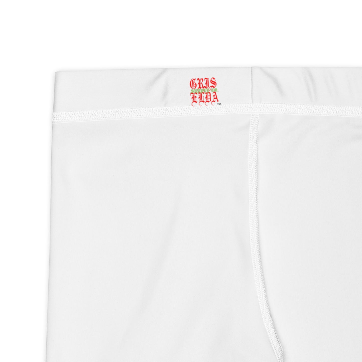 Pantalones Cortos Blancos para Mujer con Estilo de Mano del Logo Clásico GSC