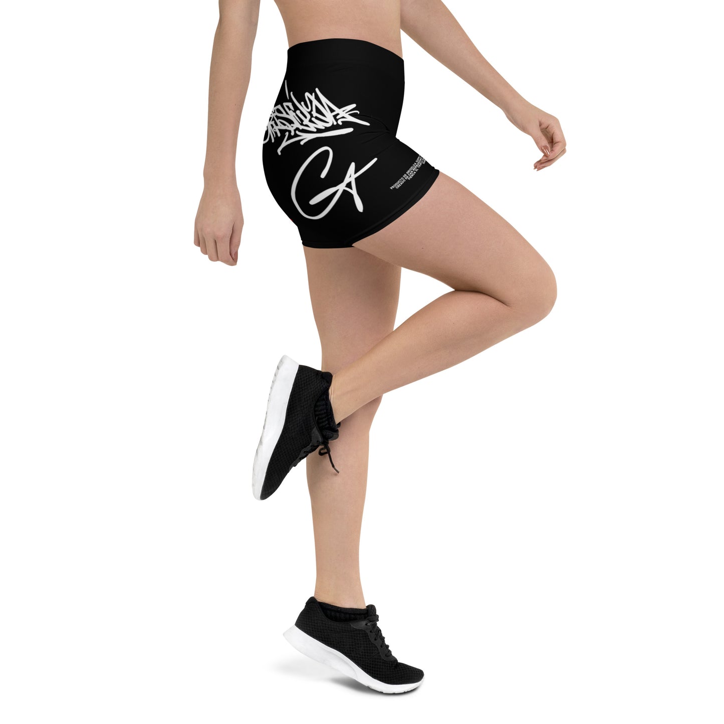 Pantalones Cortos de Mujer GSC Negros con Estilo de Mano Clásico