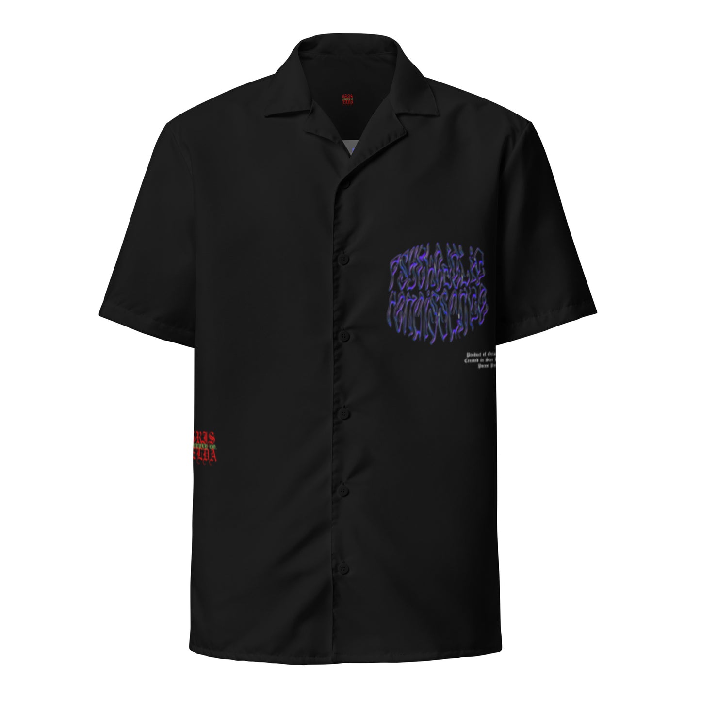 Psychedelic Renaissance Purple GSC B Unisex button shirt