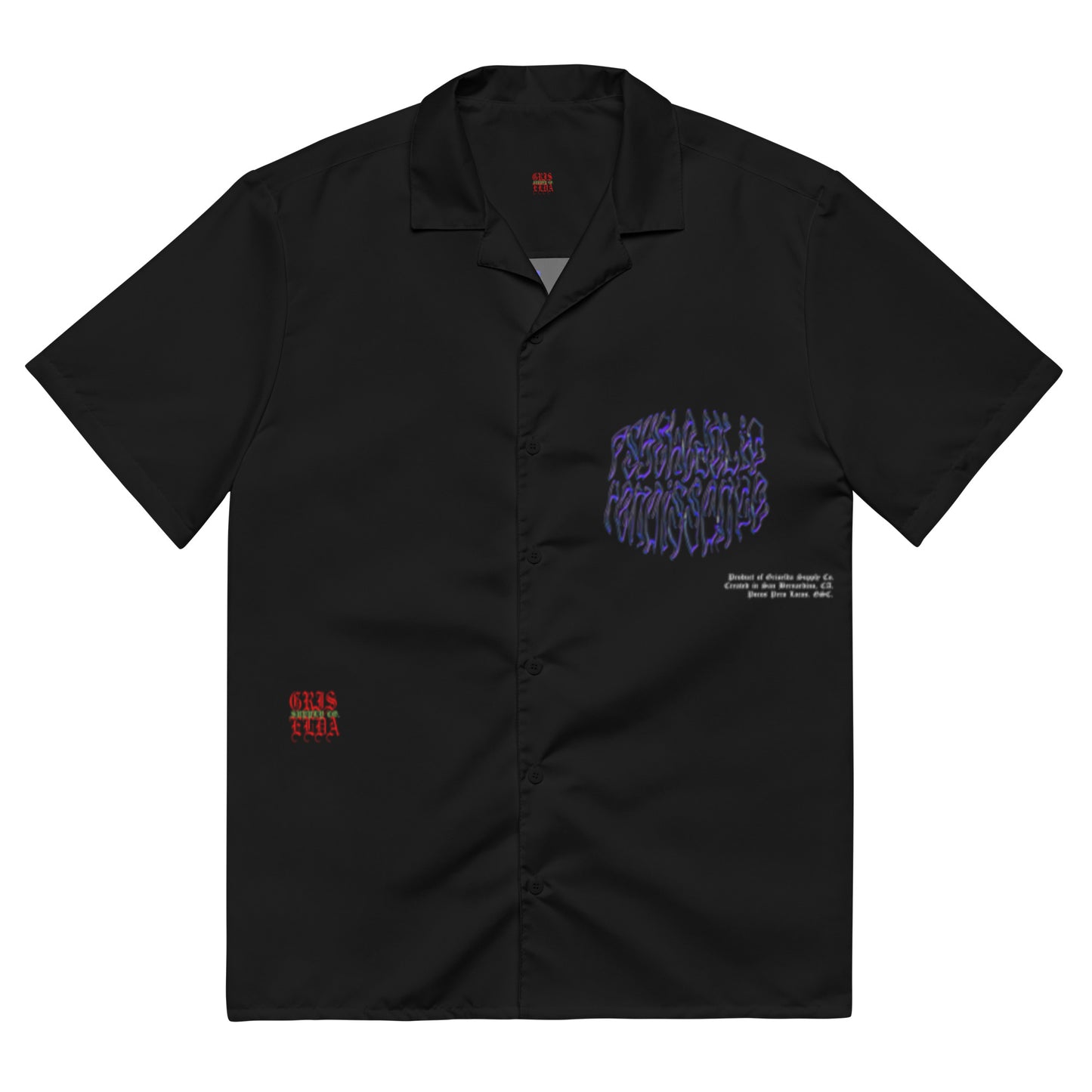 Psychedelic Renaissance Purple GSC B Unisex button shirt