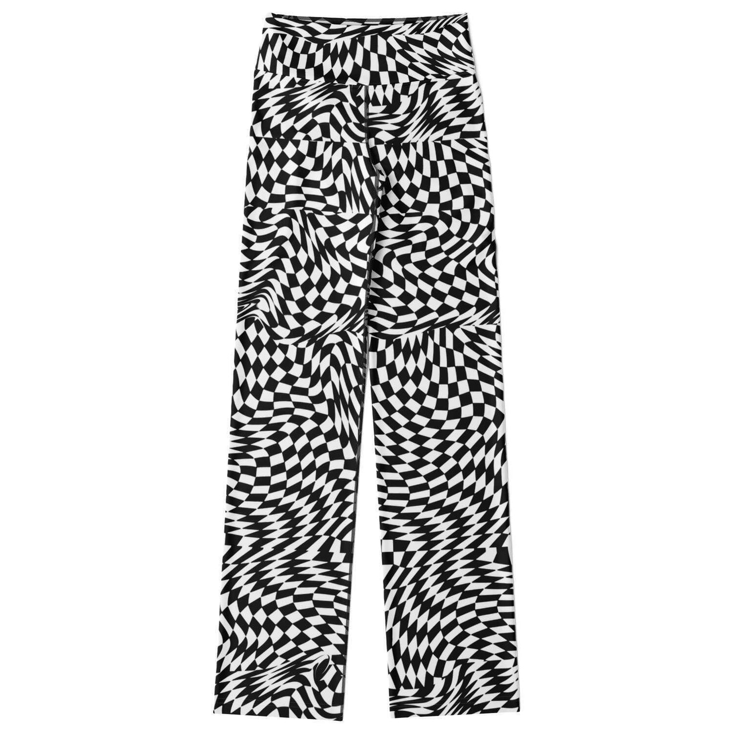 Trippiest Checker DMT GSC Flare Leggings