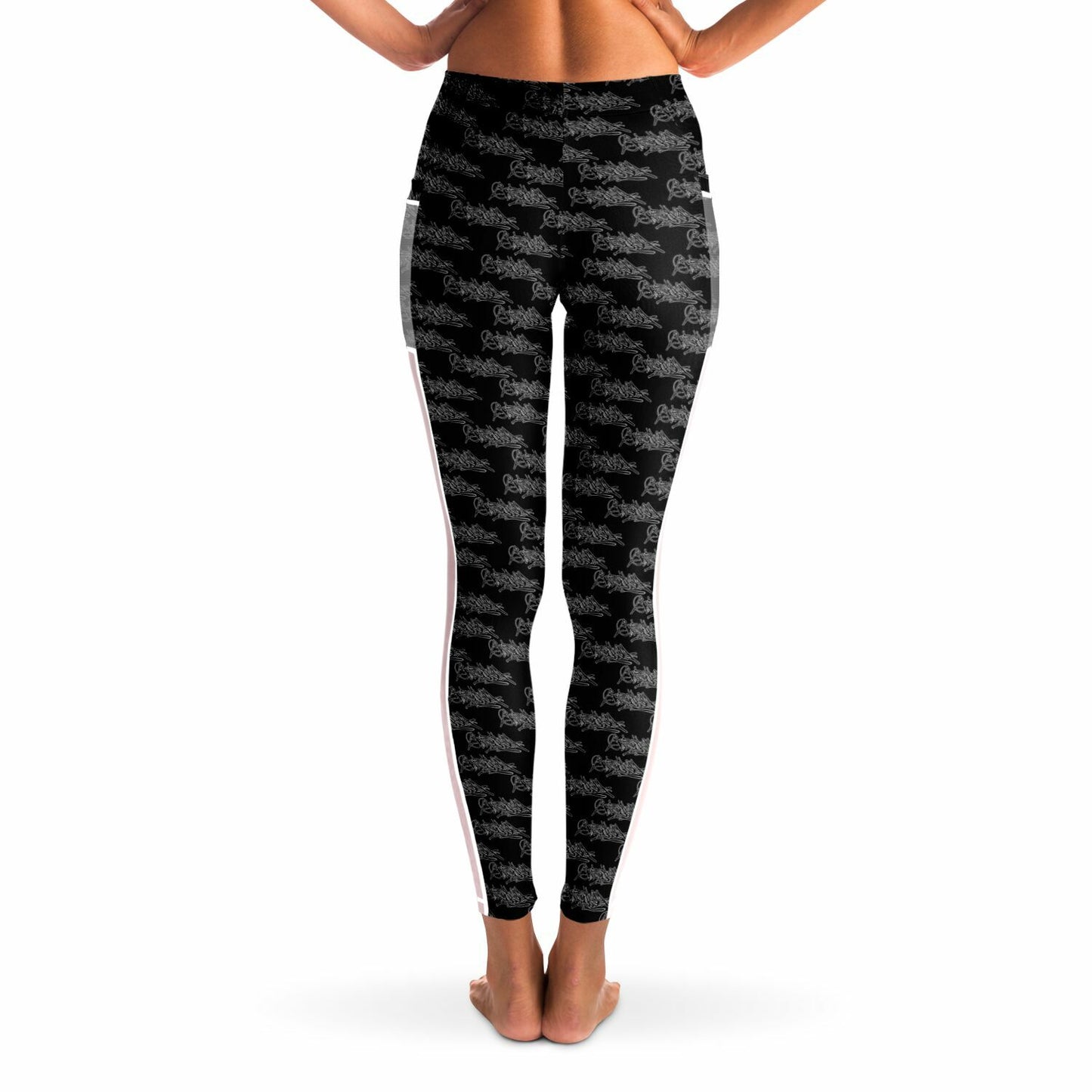Griselda Tag GSC B Mesh Pocket Leggings