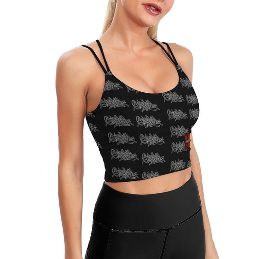 Griselda Tag GSC B Workout Crop Yoga Tank Top