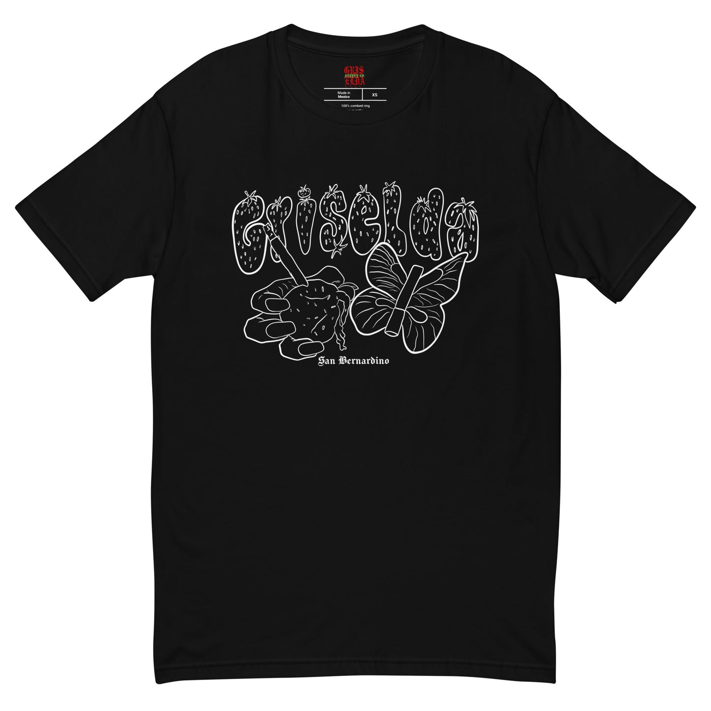 Camiseta de manga corta Berry blunt outline GSC B