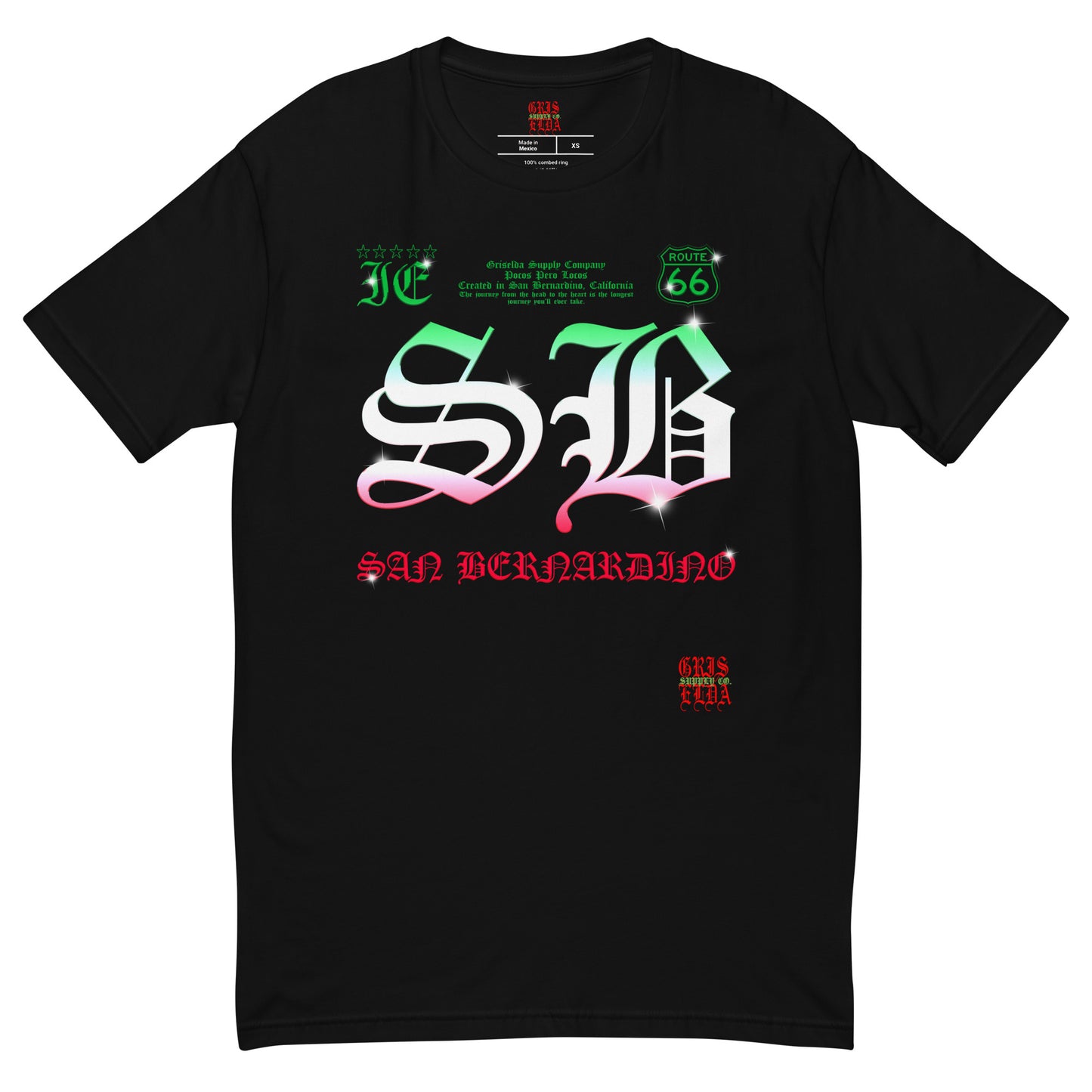 SB MX METAL GSC B front Short Sleeve T-shirt
