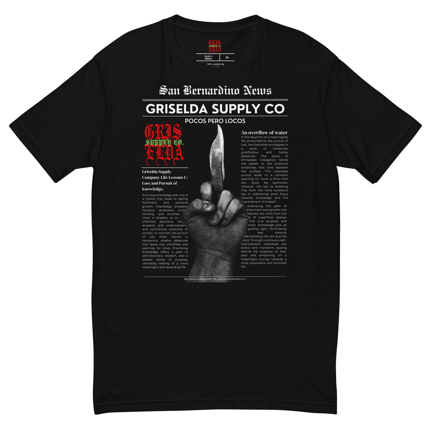 SB News Pocos y Locos GSC B Short Sleeve T-shirt