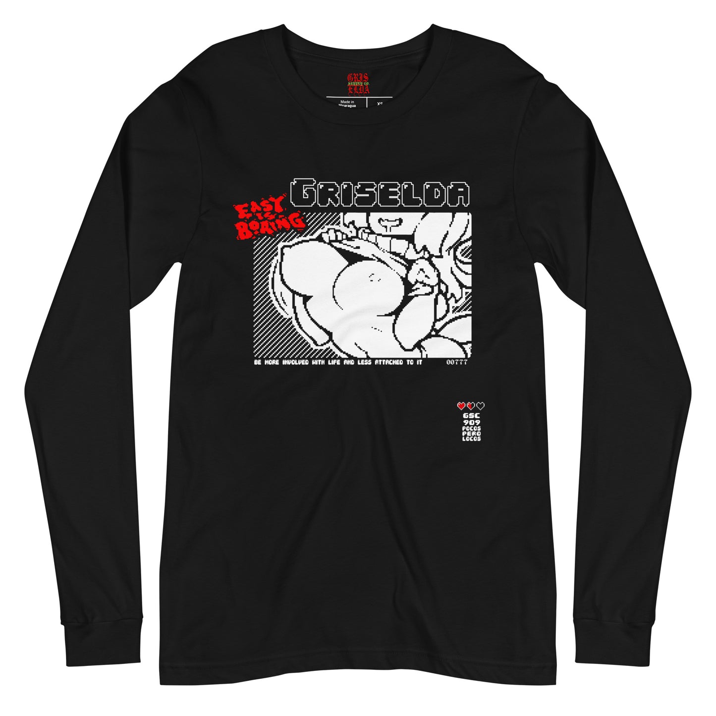Camiseta de manga larga unisex 8Bit Flash GSC
