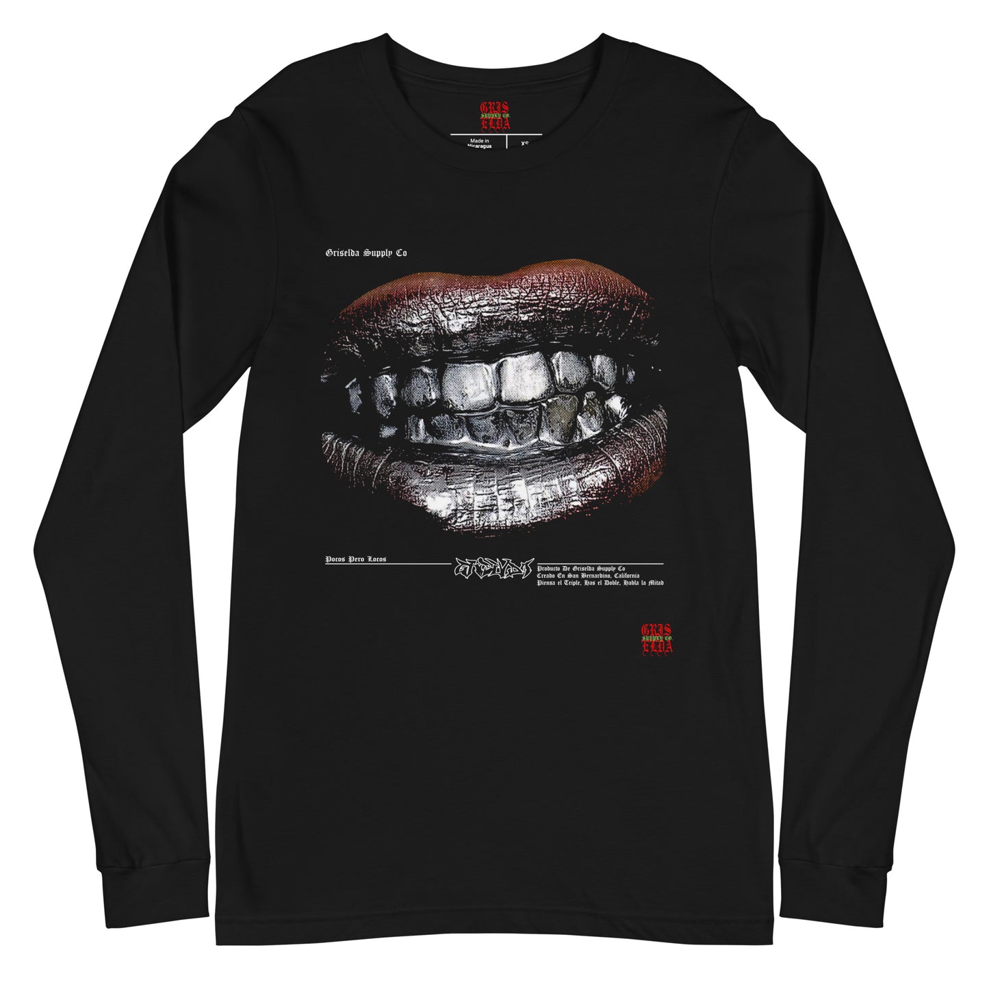 Camiseta de manga larga unisex All Smiles II GSC B