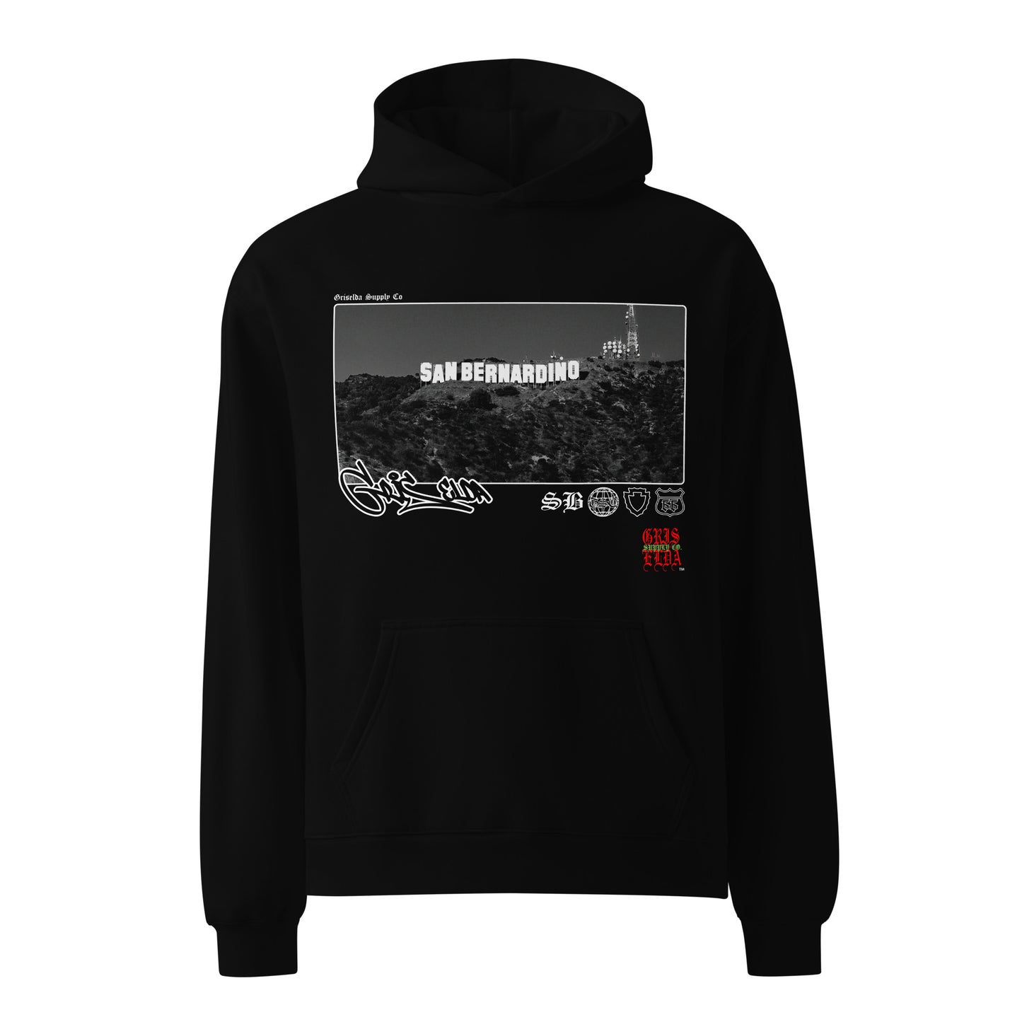 San Bernardino Hills GSC B Unisex oversized hoodie