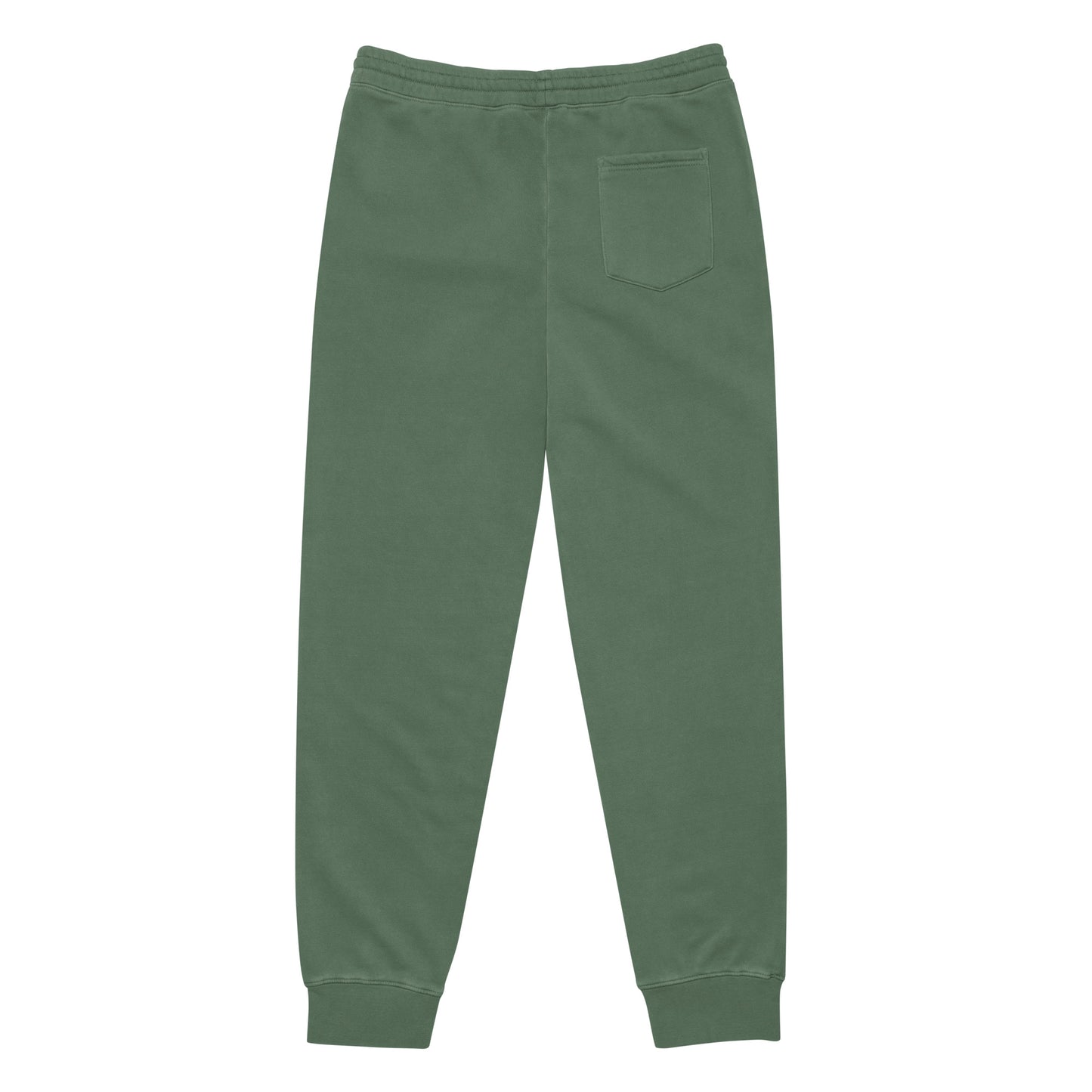 Pantalones de chándal premium unisex de pigmento teñido con bordado del logo clásico GSC