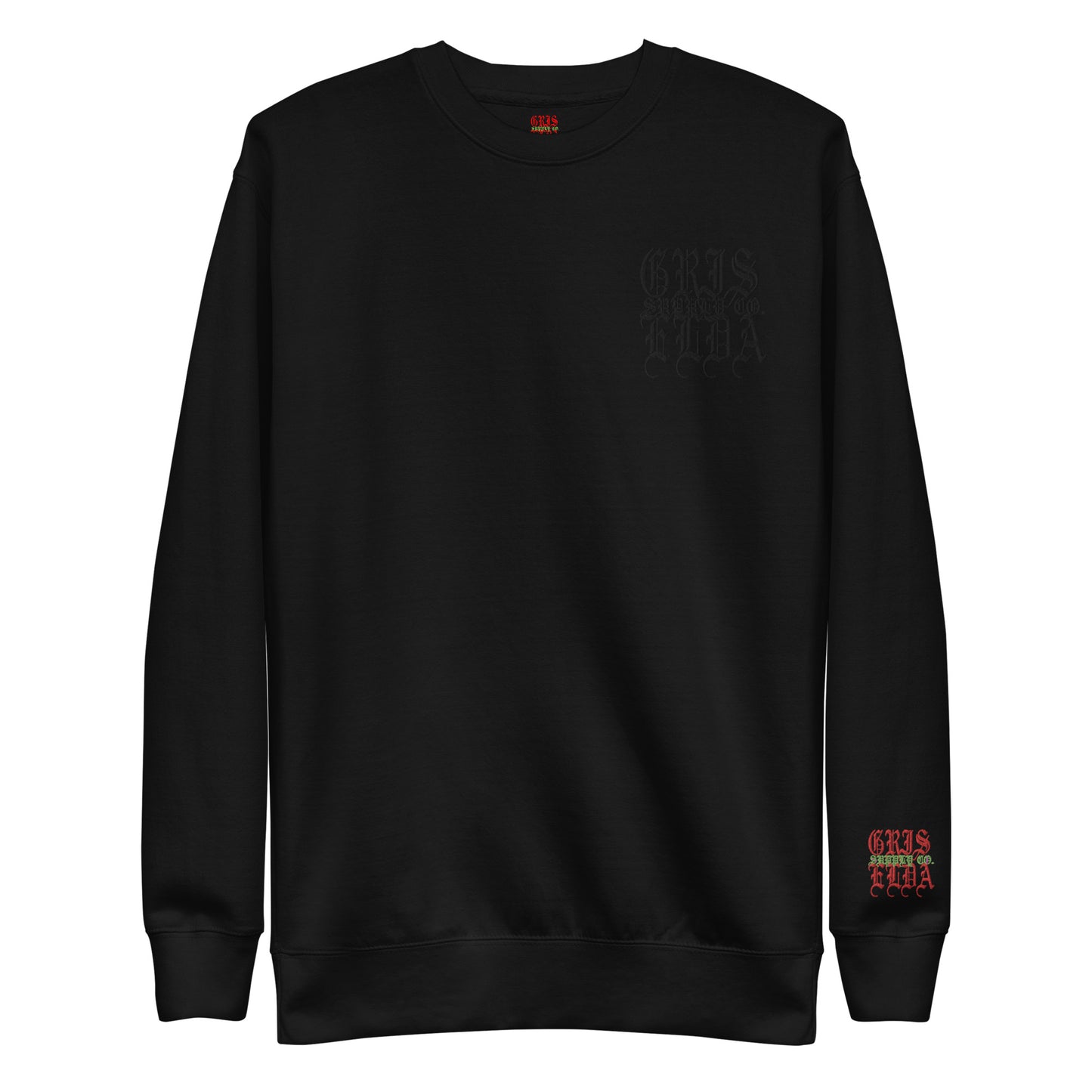 Sudadera Premium Unisex GSC con Logo Bordado Blackout