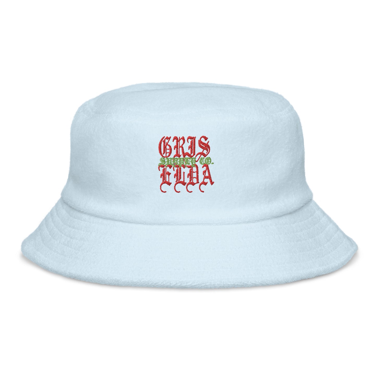 Sombrero de cubo de toalla de rizo sin estructura con logo clásico GSC