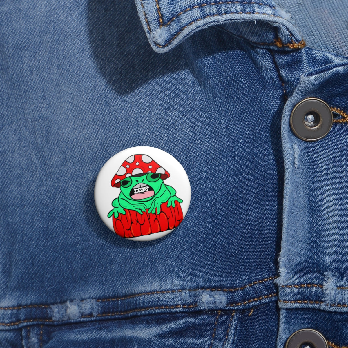 DMT Toad GSC Custom Pin Buttons