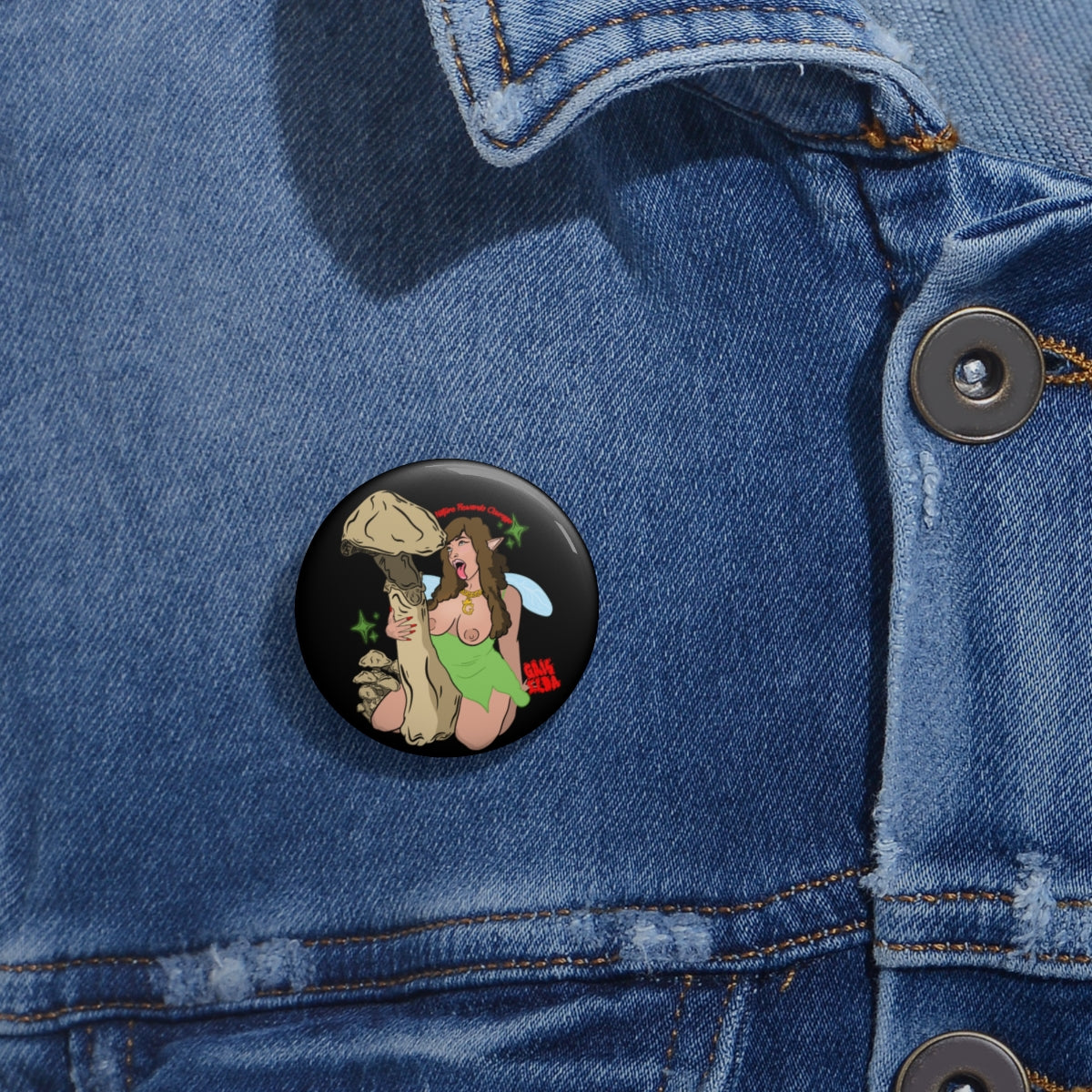 La Pixie GSC Custom Pin Buttons
