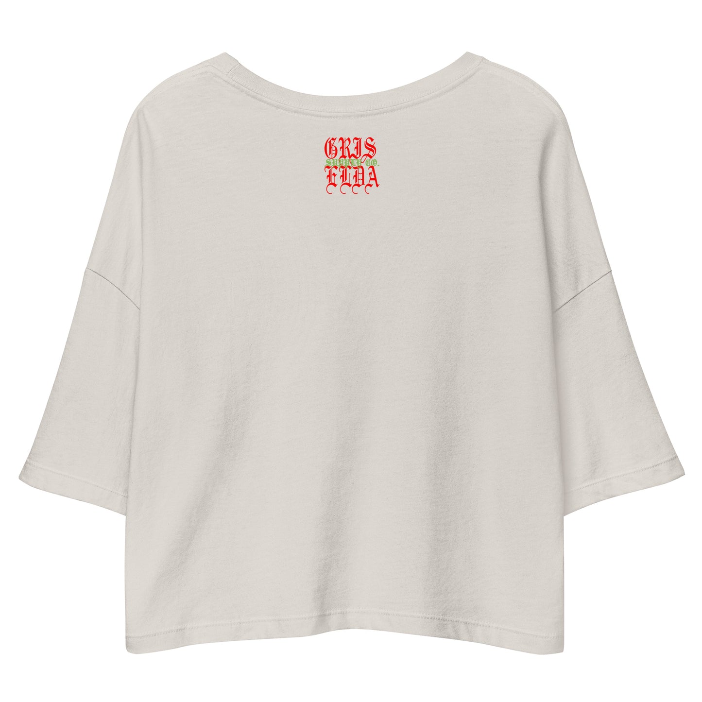 888 BALANCEEE GSC Loose drop shoulder crop top