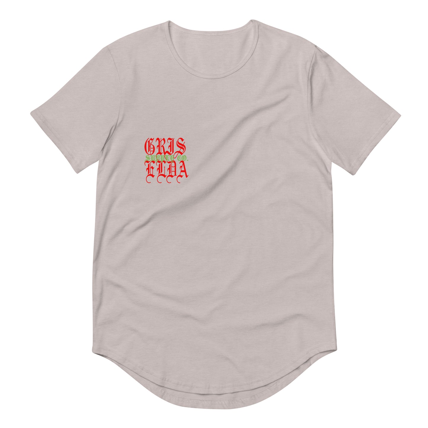 Camiseta de Hombre con Dobladillo Curvo Classic Logo GSC