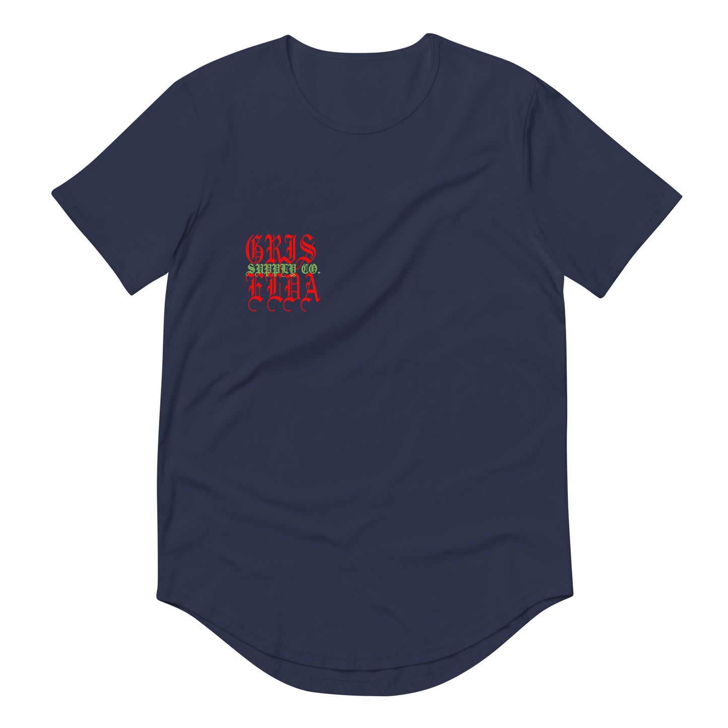 Camiseta de Hombre con Dobladillo Curvo Classic Logo GSC