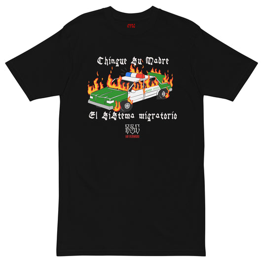 FUCK ICE GSC B Men’s premium heavyweight Short Sleeve T-shirt