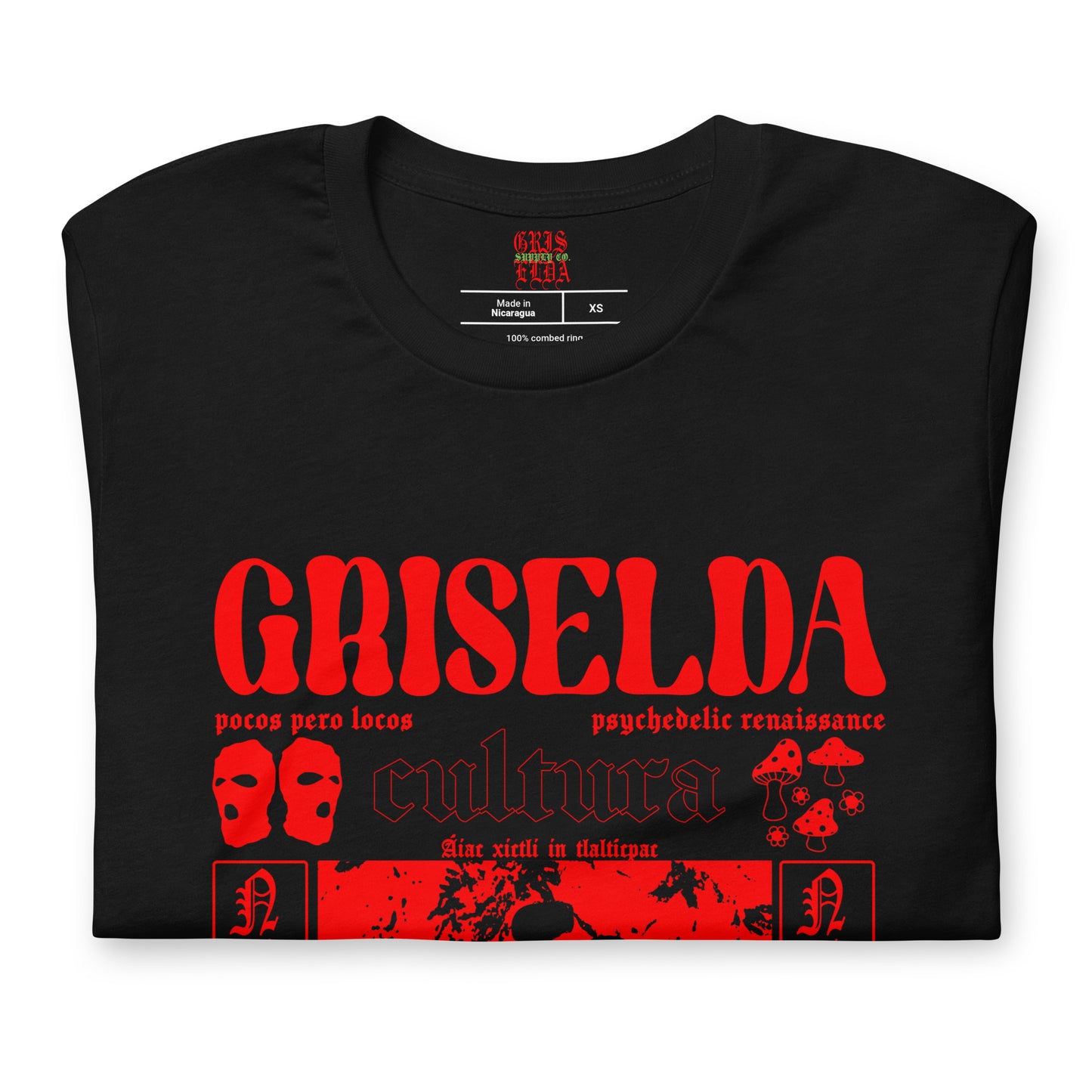 Camiseta de manga corta Cultura Brutal RED GSC