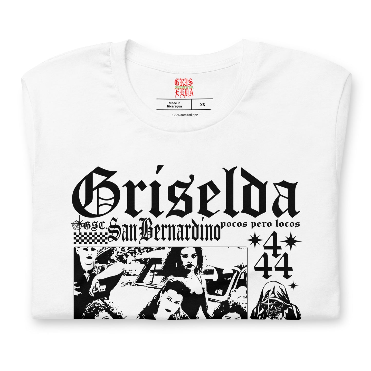 444 Dino Life BW GSC short sleeve t-shirt