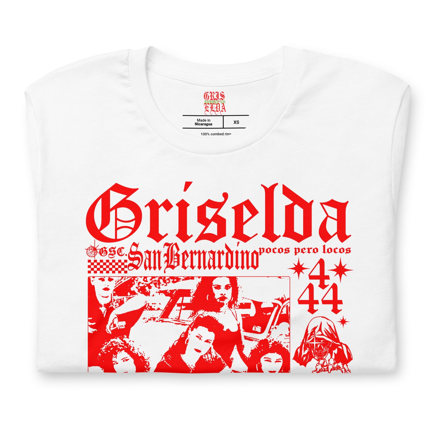 444 Dino Life RED GSC short sleeve t-shirt