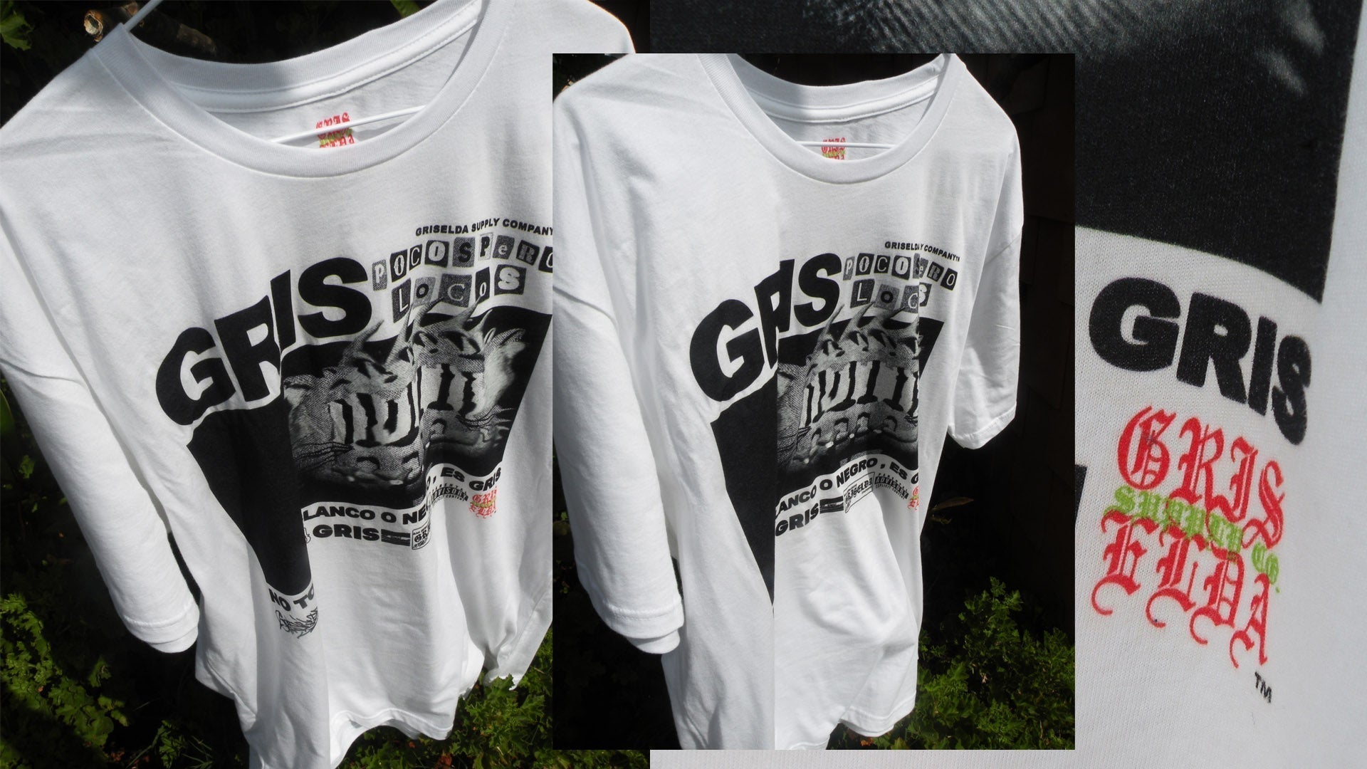 Men’s Graphic Streetwear T Shirt No Todo Es Blanco O Negro GSC