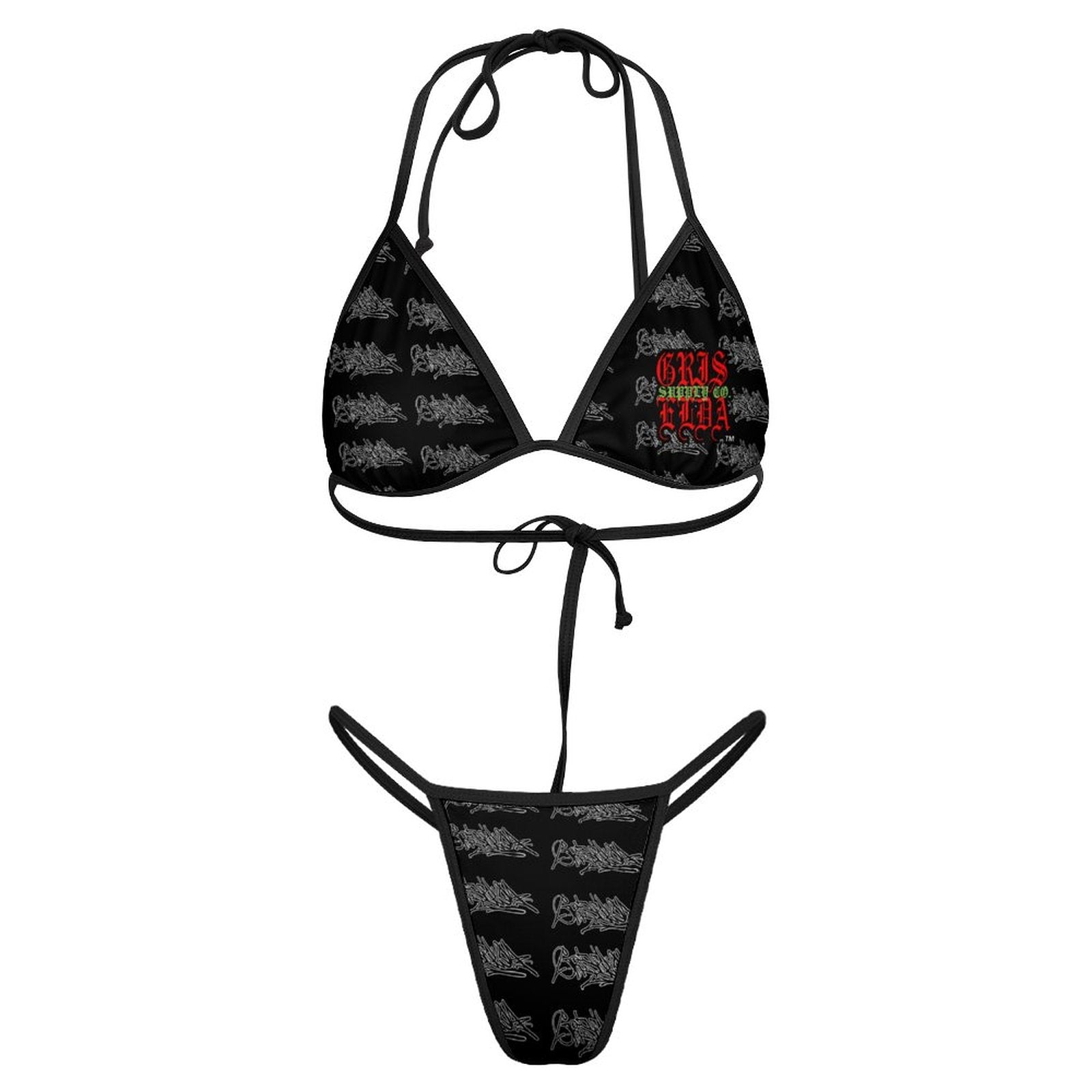 GSC Griselda Tag GSC 2-Piece Thong Triangle Bikini Set