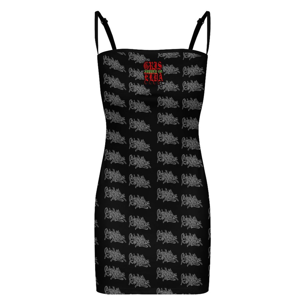 GSC Griselda Tag GSC Slim Fit Spaghetti Strap Dress