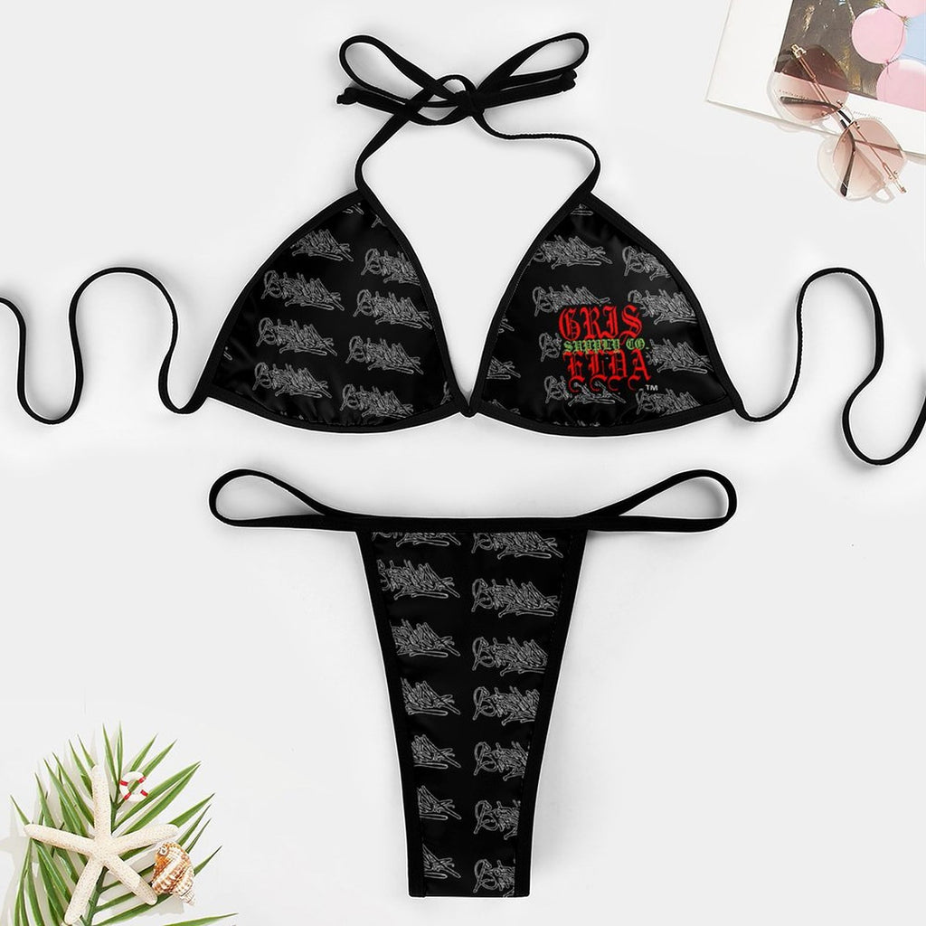 GSC Griselda Tag GSC 2-Piece Thong Triangle Bikini Set