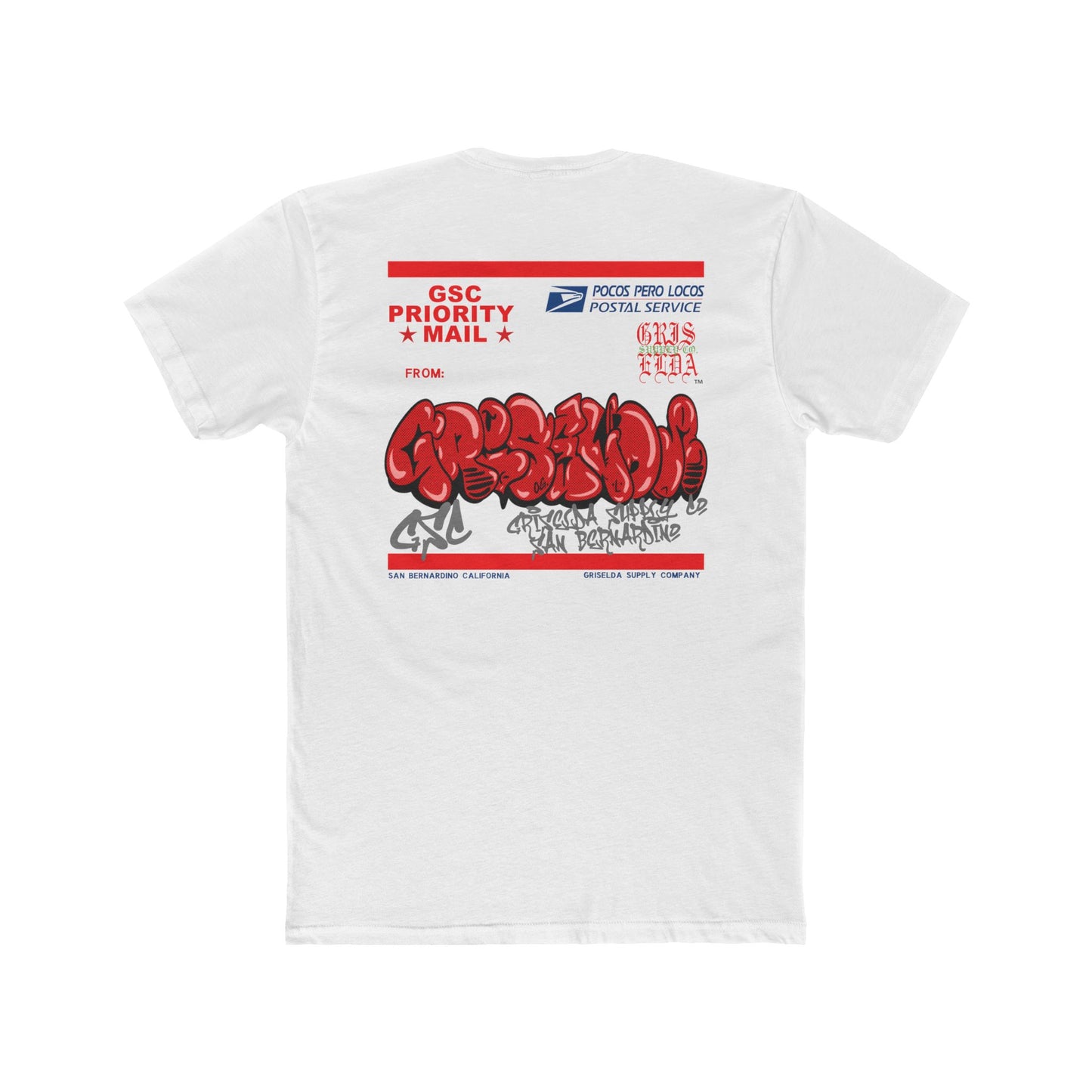 Griselda Graffiti PPL PS P W Unisex Cotton Crew Tee