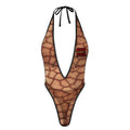 Stitches GSC Women Lingerie Bodysuit Deep V Teddy