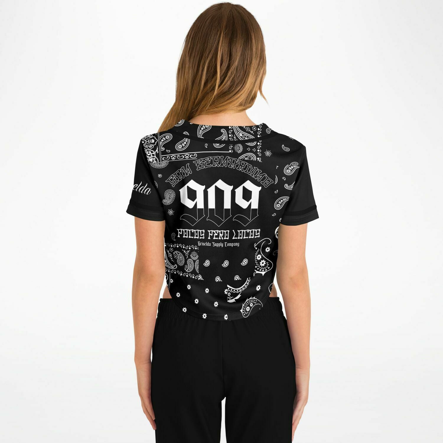 La Bandana GSC Cropped Baseball Jersey