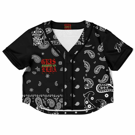 La Bandana GSC Cropped Baseball Jersey