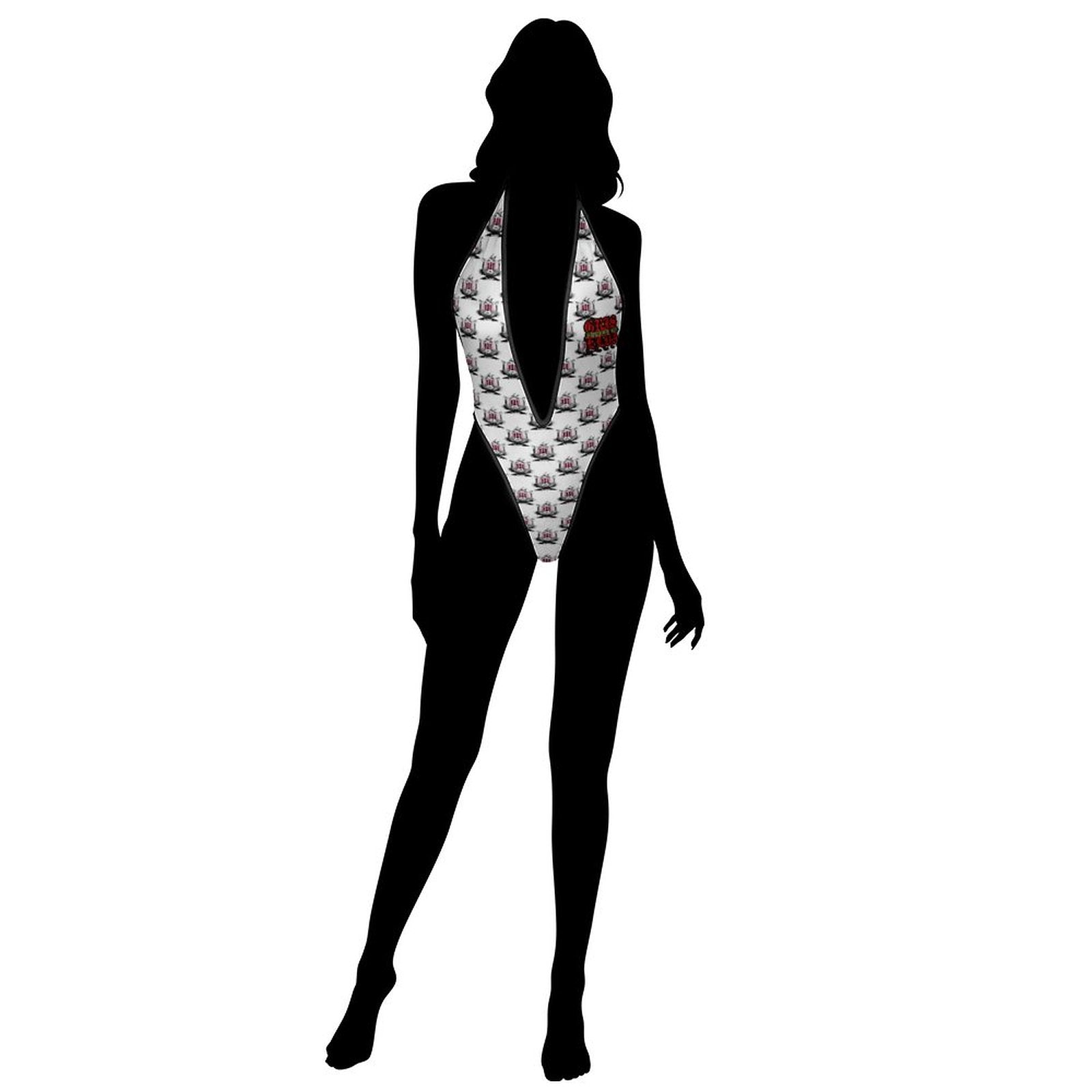Gato GSC Acid GSC One Piece Women Lingerie Bodysuit Deep V Teddy