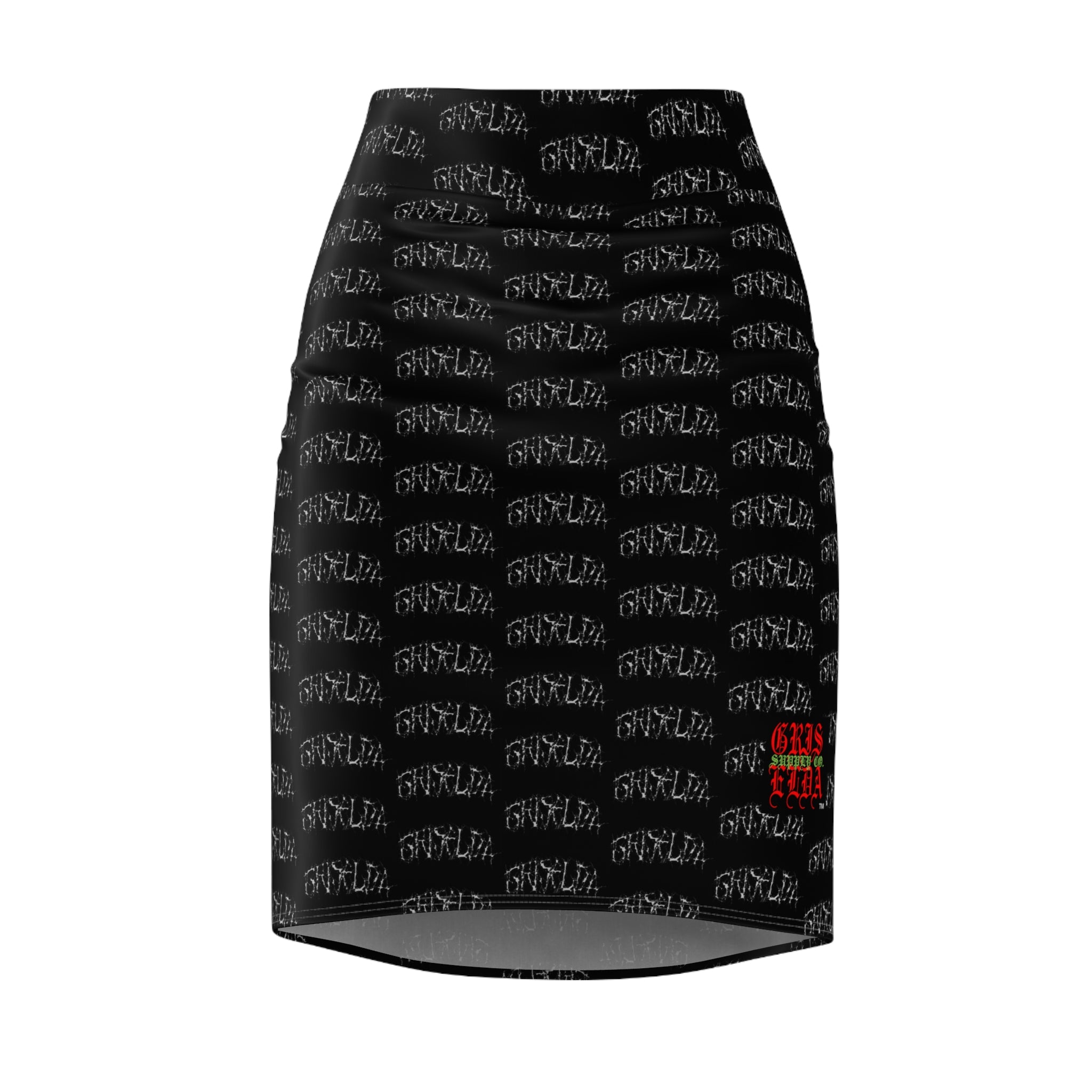 Griselda Handstyle II GSC B Women's Pencil Skirt