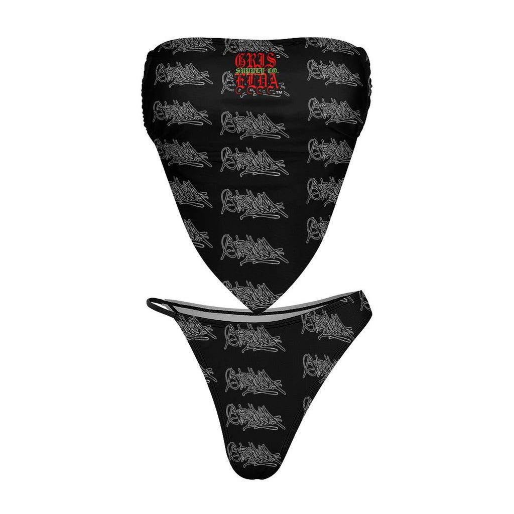 GSC Griselda Tag GSC Chic Strapless Bandana Style Bikini