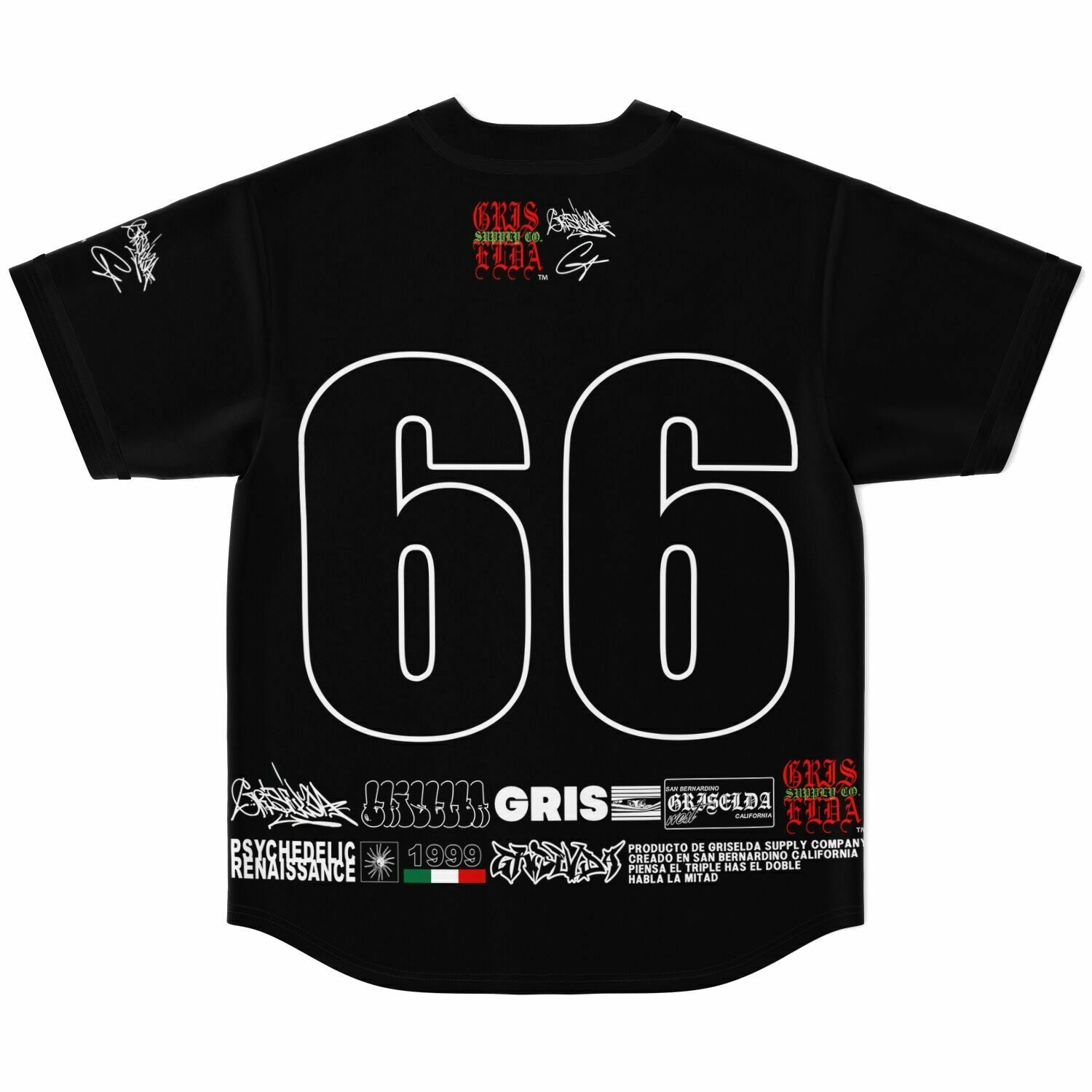 Jersey de béisbol Premium estilo mano GSC con logo clásico