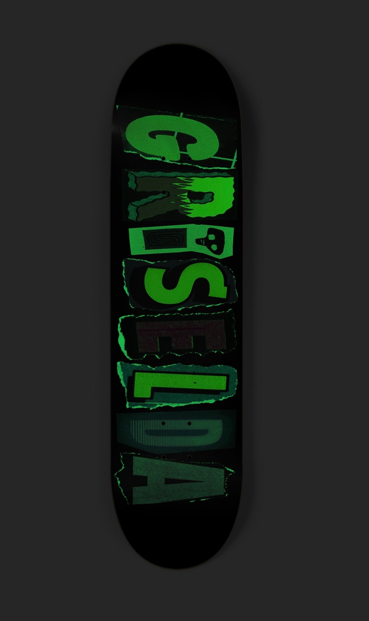 Griselda Cut Out Letters Glow in the Dark GSC