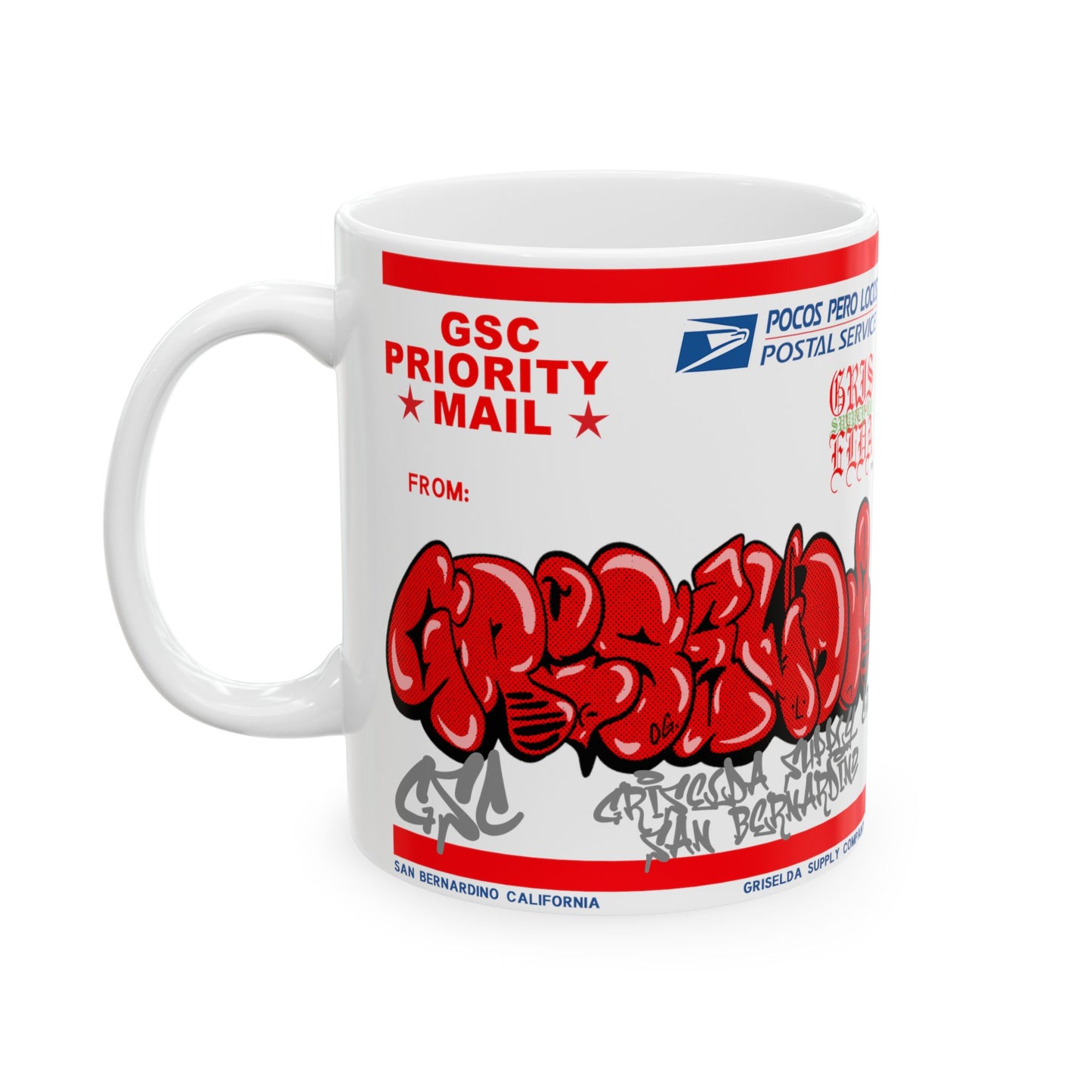 Griselda Graffiti PPL PS W Ceramic Mug, (11oz, 15oz)